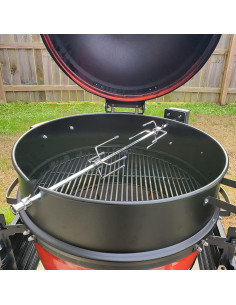 Kit Parrilla Rotisserie Keesha para Pollo 22" Acero Inoxidable 2