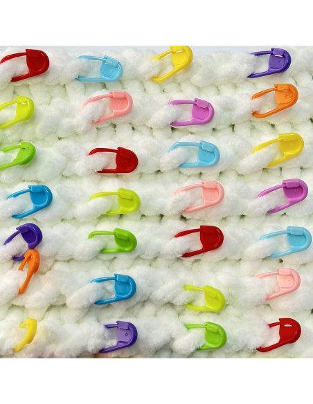150 Marcadores de Puntos de Tejer Meikeer en 10 Colores