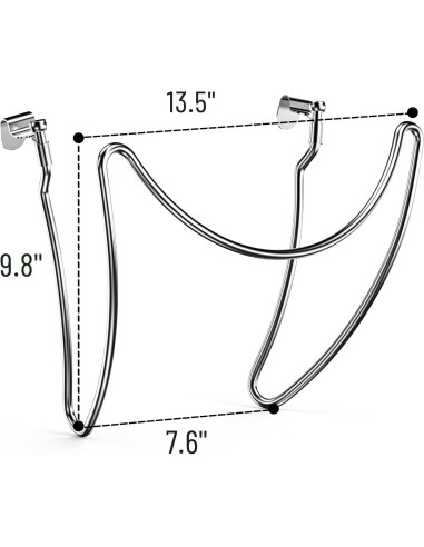 Soporte de Tapa de Parrilla Skyflame Acero Inoxidable 18-26"