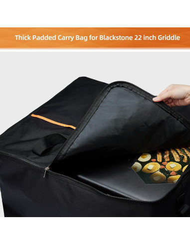 Bolsa Acolchada Noelife para Plancha Blackstone 22" y 17"