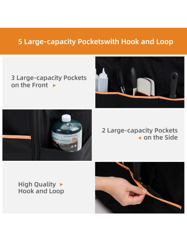 Bolsa Acolchada Noelife para Plancha Blackstone 22" y 17"