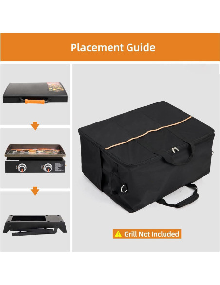 Bolsa Acolchada Noelife para Plancha Blackstone 22" y 17"