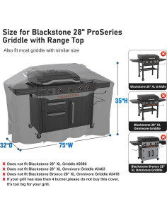 Cubierta para Plancha KINGLY 28 XL Pro - Impermeable y Resistente 2