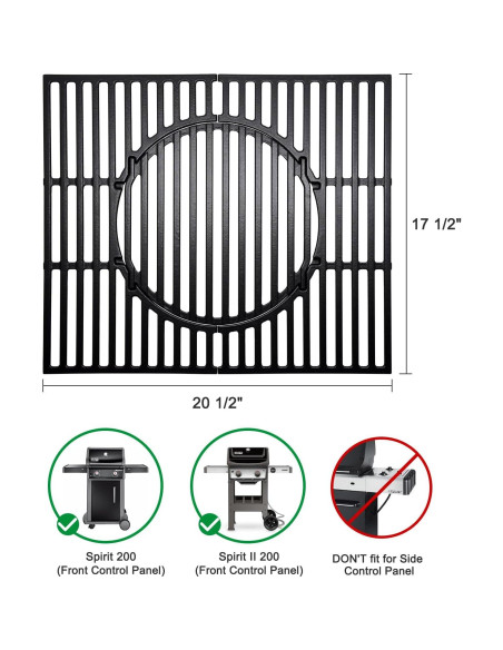 Piezas de Parrilla Weber Spirit II E-210 - Barras Saborizadoras y Quemadores Piezas de Parrilla Weber Spirit II E-210 - Barras Saborizadoras y Quemadores