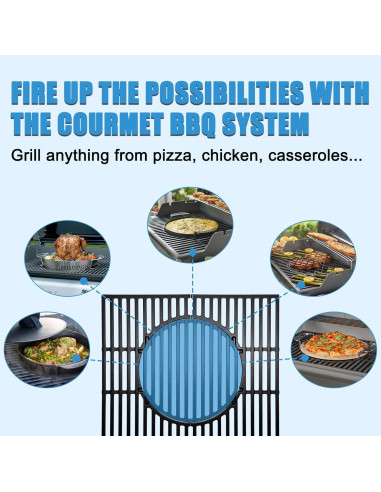 Piezas de Parrilla Weber Spirit II E-210 - Barras Saborizadoras y Quemadores