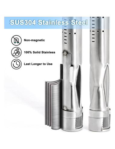 Piezas de Parrilla Weber Spirit II E-210 - Barras Saborizadoras y Quemadores