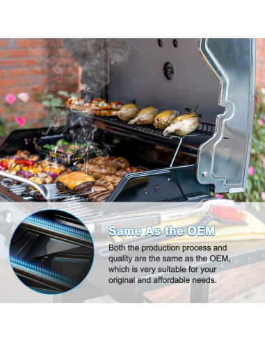 Piezas de Parrilla Weber Spirit II E-210 - Barras Saborizadoras y Quemadores