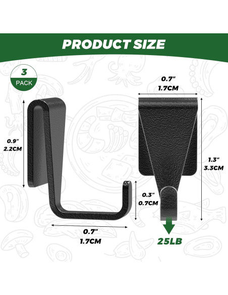 Ganchos para Parrilla Viespe 3 Pack Compatibles Traeger Ganchos para Parrilla Viespe 3 Pack Compatibles Traeger