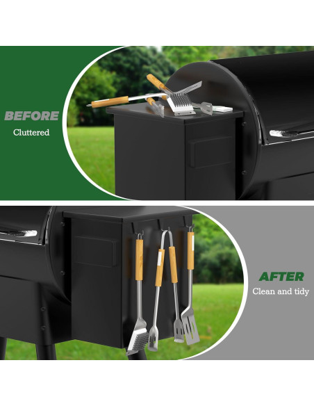 Ganchos para Parrilla Viespe 3 Pack Compatibles Traeger Ganchos para Parrilla Viespe 3 Pack Compatibles Traeger