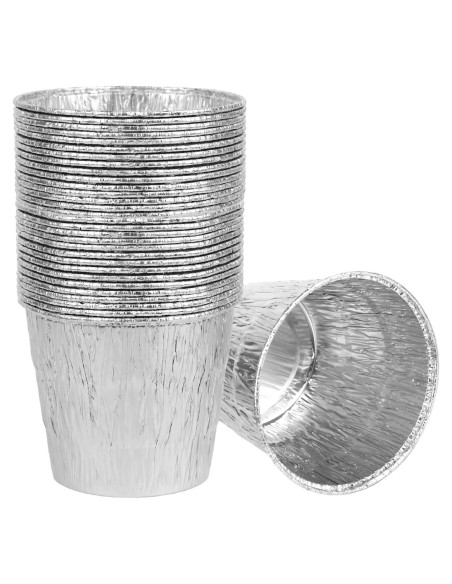 30 Forros de Cubo de Grasa Aluminio Ethanberg para Parrillas