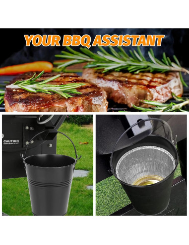 30 Forros de Cubo de Grasa Aluminio Ethanberg para Parrillas