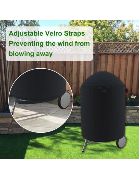 Funda para Parrilla Cover Geny 36"D, Resistente al Agua