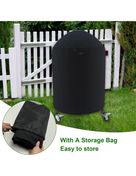 Funda para Parrilla Cover Geny 36"D, Resistente al Agua