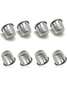 40 Dedales de Costura de Metal ABMFG para Manualidades 2