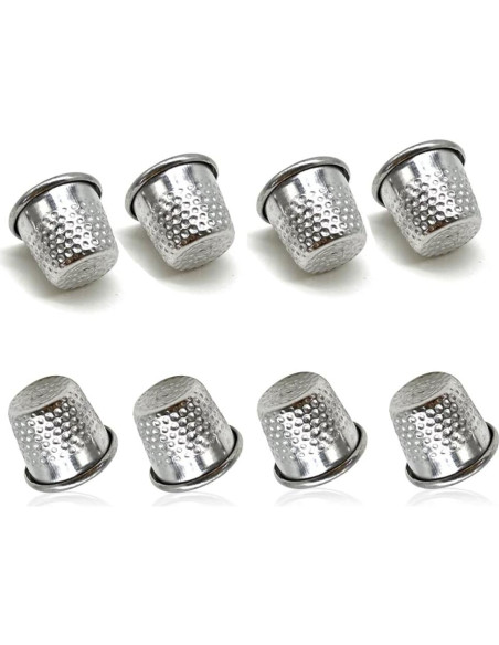 40 Dedales de Costura de Metal ABMFG para Manualidades