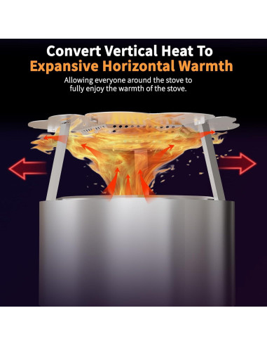 Deflector de Calor Gornoxblif para Fogón Bonfire 49.5 cm