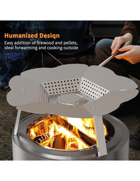 Deflector de Calor Gornoxblif para Fogón Bonfire 49.5 cm