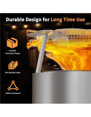 Deflector de Calor Gornoxblif para Fogón Bonfire 49.5 cm