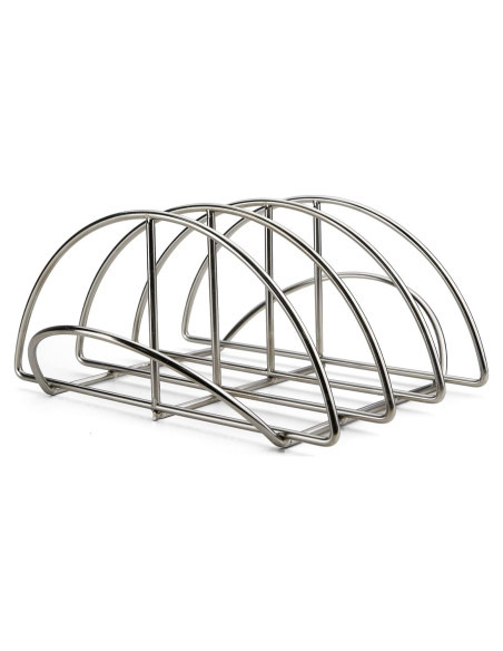Soporte para Costillas BBQ GriAddict Acero Inoxidable 3 Costillas