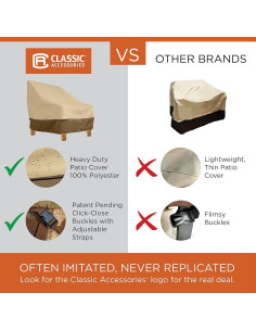 Cubierta de Cerámica Classic Accessories 60" Resistente al Agua 2