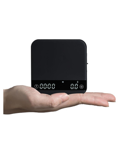 Balanza de Café KitchenTour K112 con Temporizador 0.1g/2000g