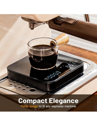 Balanza de Café KitchenTour K112 con Temporizador 0.1g/2000g