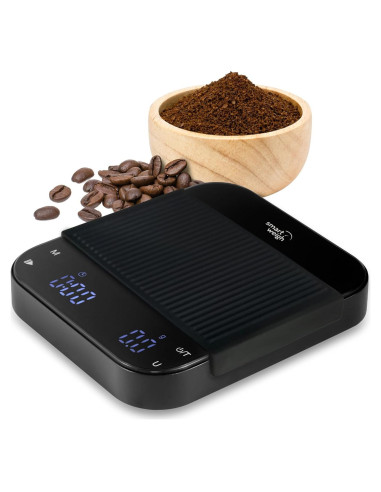Báscula de Café Digital Smart Weigh 3000g x 0.1g LED