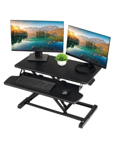 Convertidor de Escritorio TechOrbits OF-S06-2 Ajustable 94 cm Negro