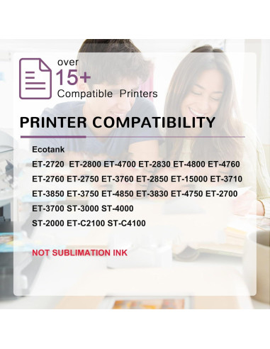 Botella de Tinta Inktopia T522 Recarga 600ml Compatible Epson