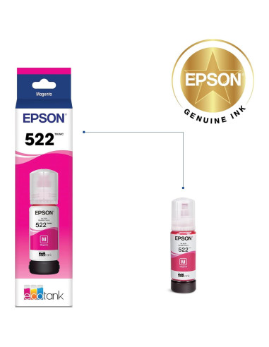 Botella de Tinta Magenta Epson EcoTank T522320-S Ultra Alta Capacidad