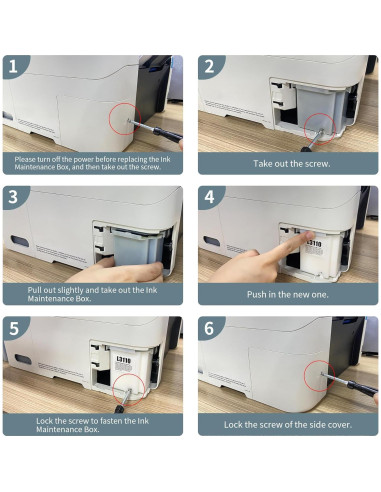 Almohadilla de Tinta Residual GUBFFON para Impresoras Ome