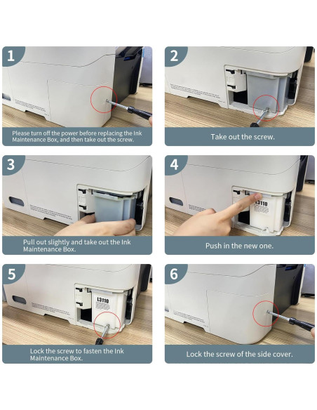 Almohadilla de Tinta Residual GUBFFON para Impresoras Ome