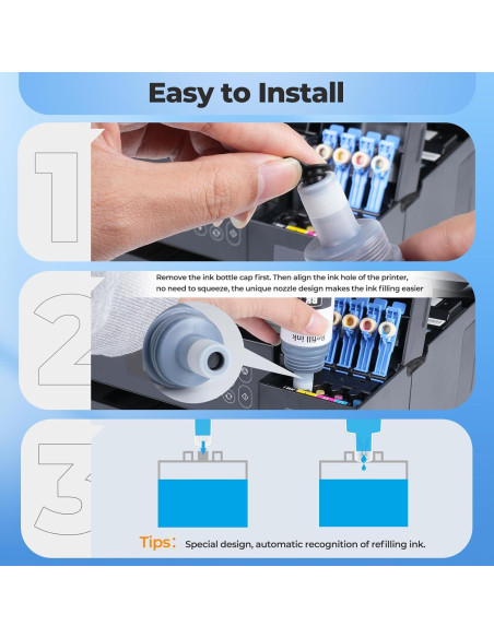Botellas de Recarga de Tinta 542 SERENDIPITS Paquete de 4