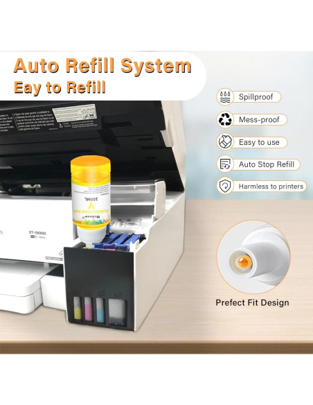 Tinta de Sublimación Welacer 440ML para Impresoras Ecotank