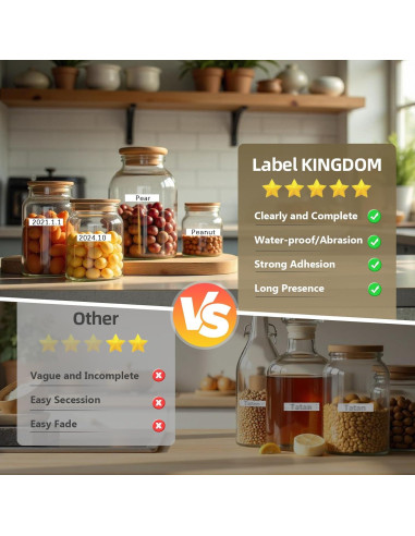 Cinta de Etiqueta Dymo D1 45013 12mm Negro sobre Blanco 6-Pack