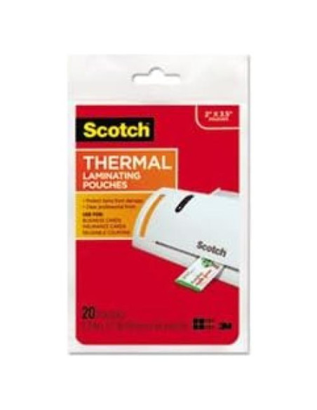 Bolsas de Laminado Térmico Scotch 9.5x6 cm 20 Unidades