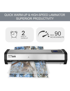 Máquina Laminadora SINCHI Robust 6 Rodillos 13" LCD 90 cm/min 2