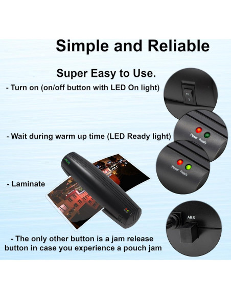 Máquina de Laminado Apache AL13W 33 cm A3 con 20 Hojas