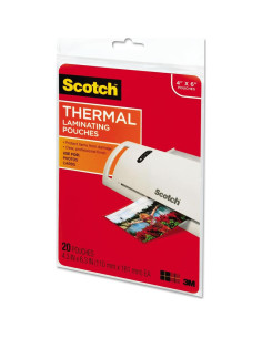 Bolsas de Laminado 3M Scotch 5 Mil 11x16 cm Brillo Transparente 2