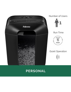 Trituradora de Papel Fellowes Powershred LX45 Corte Cruzado 8 Hojas 2