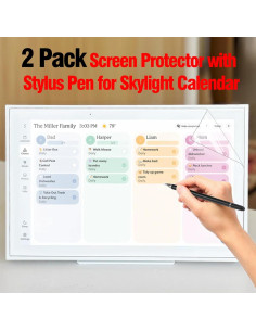 Kit de Accesorios para Calendario Skylight 15" - Protector y Estilógrafo 2