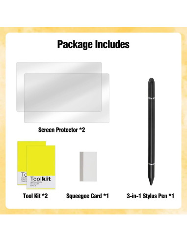 Kit de Accesorios para Calendario Skylight 15" - Protector y Estilógrafo