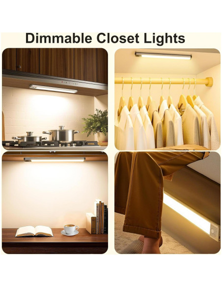 Iluminación Bajo Gabinete Latamil 34.3cm 118LED Recargable