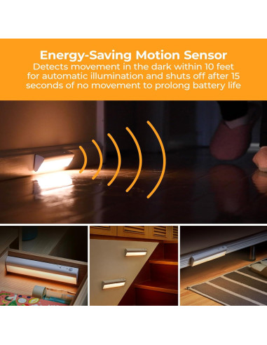 Kit de Iluminación LED Bajo Gabinete BLACK+DECKER 2 Barras