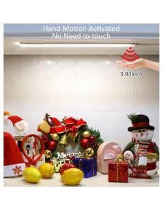 Luces LED Bajo Gabinete Leetdud 40.64 cm con Sensor de Mano 2