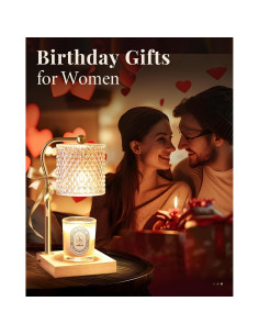 Lámpara Calentadora de Velas Linstaine Ámbar con Temporizador 2