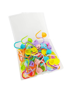 Marcadores de Ganchillo JOSDIOX - 60 Piezas en 10 Colores