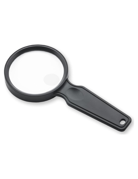 Lupa de Mano Carson MagniView 2.5X y Lente Spot 5X