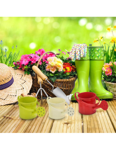 Mini Regadera de Metal Yardwe para Niños - 15x7.5 cm