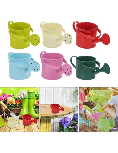 Mini Regadera de Metal Yardwe para Niños - 15x7.5 cm